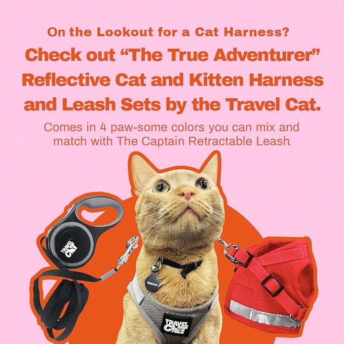 Travel Cat x Argylle Replica Backpack Carrier + Travel Cat Retractable Leash