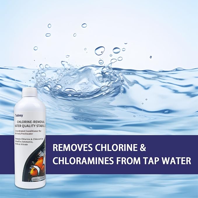 Aquarium Water Regulator and dechlorinator - 33.82 Ounce for Freshwater and Marine Aquariums (1000ML / 33.82OZ)