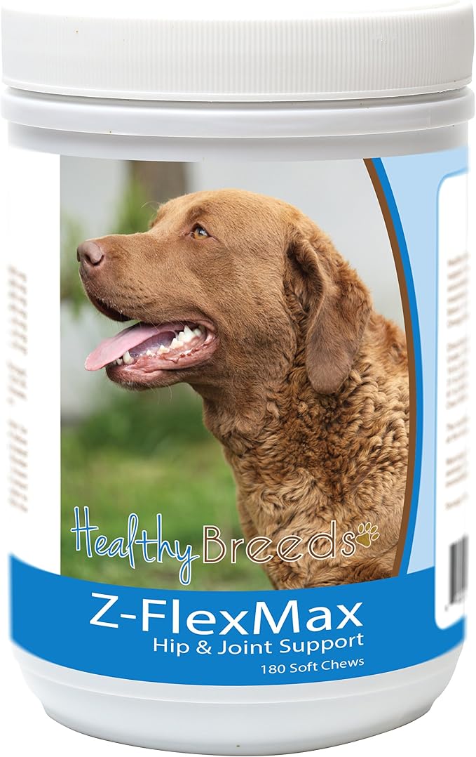 Healthy Breeds Chesapeake Bay Retriever Z-Flex Max Dog Hip and Joint Support 180 Count
