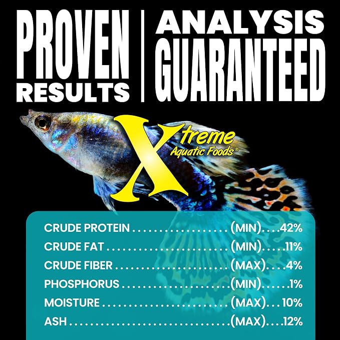 Xtreme Community Crave Flake - Krill & Spirulina Blend for Vibrant Colors, Immune Support and Digestive Health, Tropical & Freshwater Fish Nutrition β Premium Community Aquarium Food (2oz)