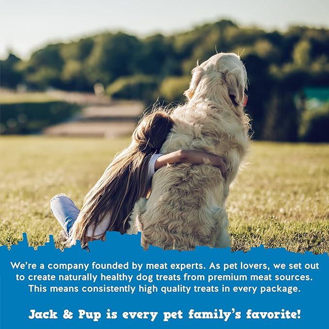 Jack&Pup 6 Inch Bully Sticks for Medium Dogs | Thick Odor Free Bully Sticks for Large Dogs | All Natural Beef Pizzle Sticks (Thick, 15 Pack)