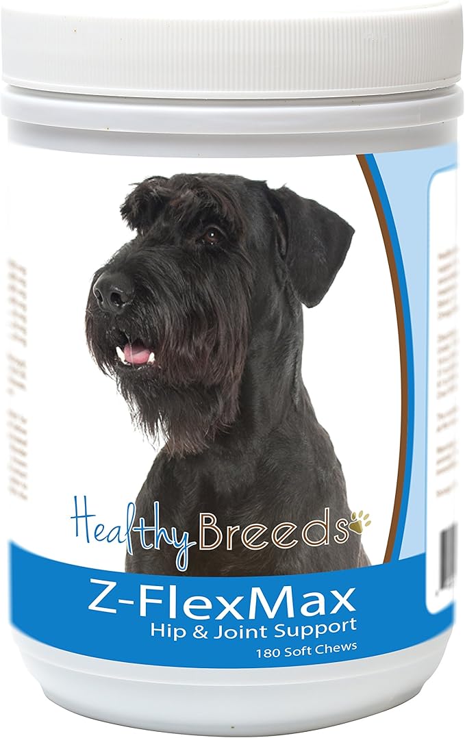 Healthy Breeds Giant Schnauzer Z-Flex Max Dog Hip and Joint Support 180 Count