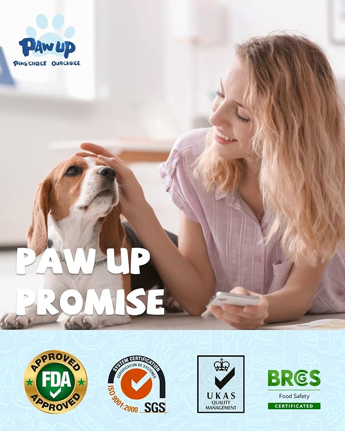 PAWUP Freeze Dried Capelin & Minnows Dogs Treats – Raw Single Ingredient Dog Fish Snacks, Rich in Omega-3 for Skin & Coat Health, Grain Free, 3.5oz