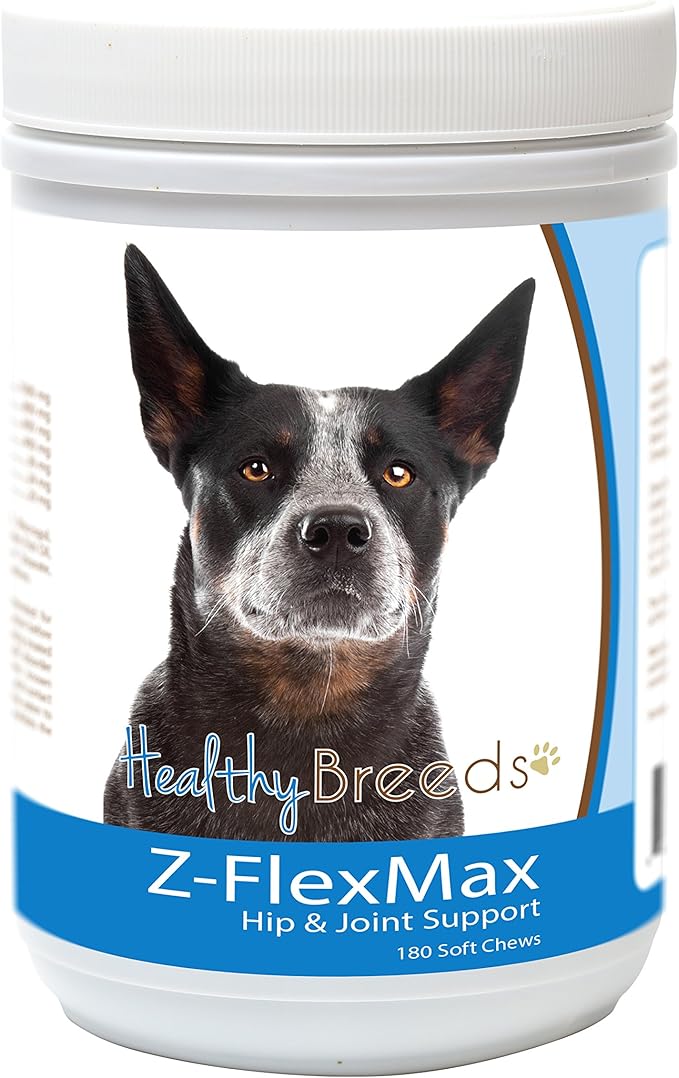 Healthy Breeds Australian Cattle Dog Z-Flex Max Dog Hip and Joint Support 180 Count