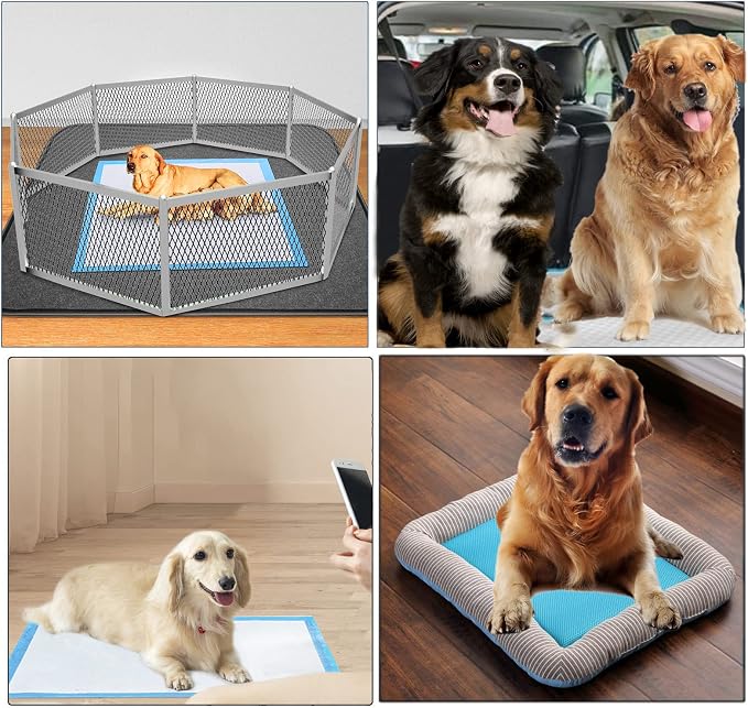 Dog Pee Pads Extra Large,32"X36"Pee Pads for Dogs,60 Count Puppy Pads,Training Pads for Dogs Absorbent & Leak-Proof for Family Training Disposable Pet Potty Pads