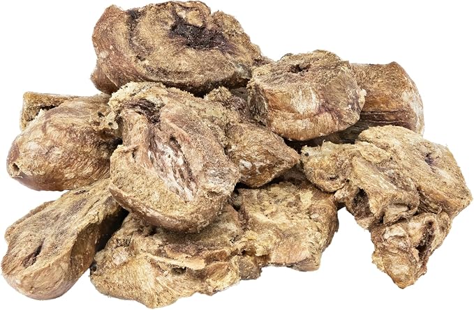 hotspot pets Freeze Dried Turkey Hearts Treats for Cats & Dogs - Made in USA, 1lb Big Bag, Single Ingredient All Natural Grain-Free Turkey Heart - Great for Training, as a Topper or Snack