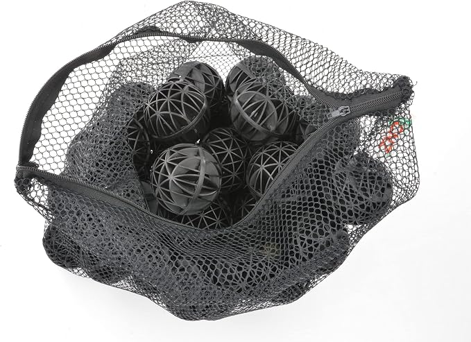 CNZ 2" Bio Sponge Ball with Filter Media Bag for Aquarium and Pond, 50pcs