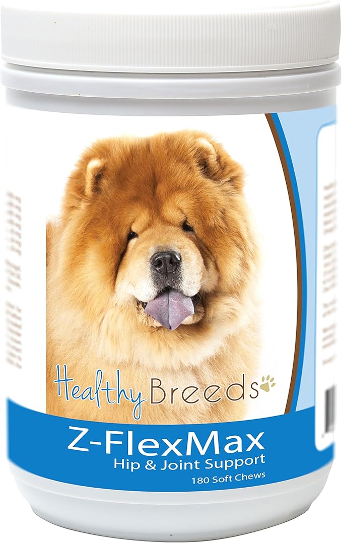 Healthy Breeds Chow Chow Z-Flex Max Dog Hip and Joint Support 180 Count