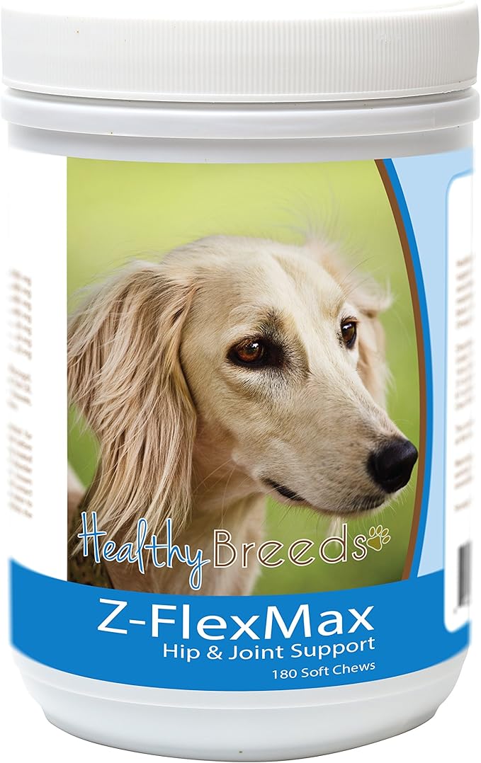 Healthy Breeds Saluki Z-Flex Max Dog Hip and Joint Support 180 Count