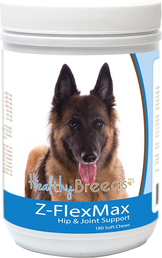 Healthy Breeds Belgian Tervuren Z-Flex Max Dog Hip and Joint Support 180 Count