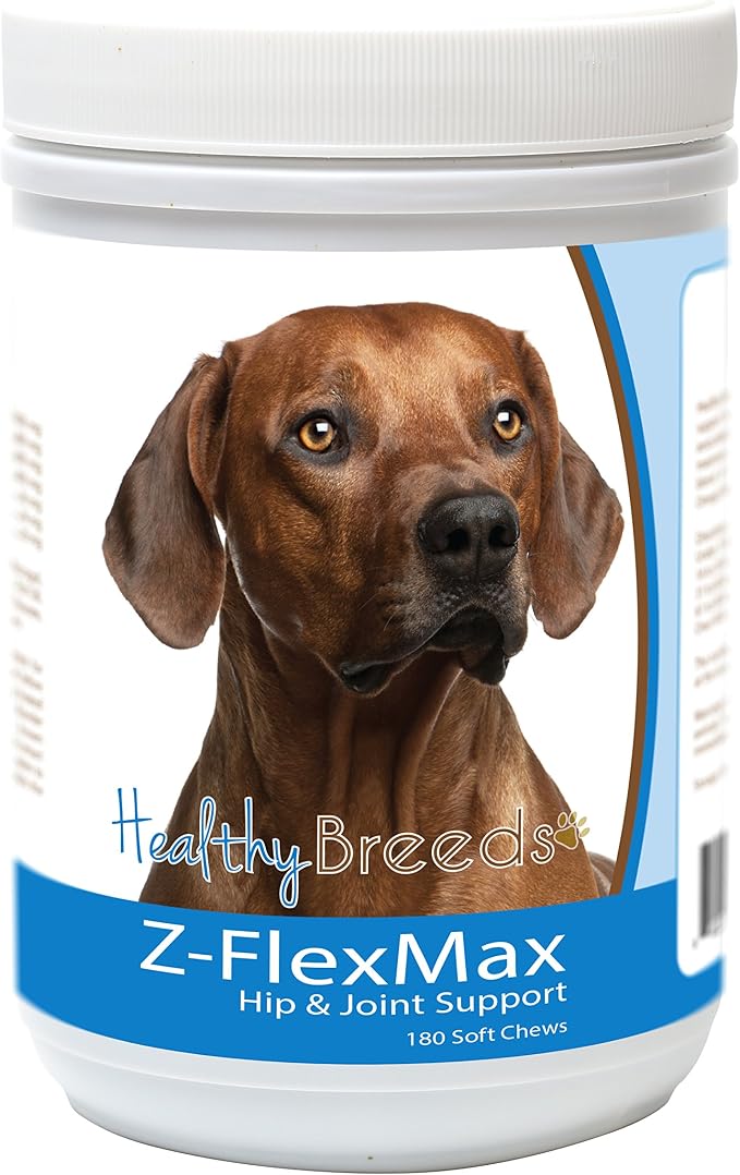 Healthy Breeds Rhodesian Ridgeback Z-Flex Max Dog Hip and Joint Support 180 Count