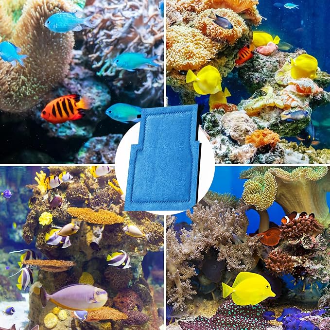 10 Pack Aquarium Filter Cartridge for Marineland Rite-Size C, Fish Tank Filters for Aqua-Tech EZ-Change #3 20-40 & 30-60 Power Filter and for Marineland Penguin PRO Power Filters 275/375