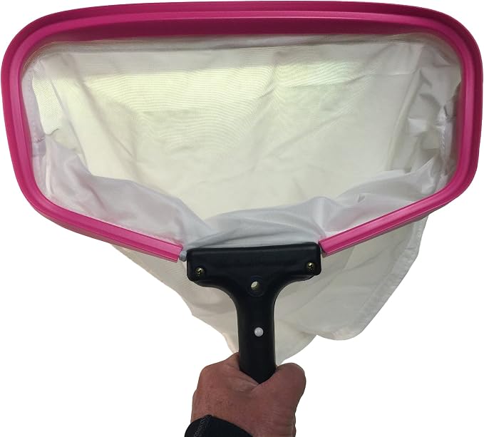 Triluca Pool Skimmer – Fine Mesh Net for Sand, Silt, Pet Hair, & Leaves | 14" Durable Nylon Skimmer for Pools, Koi Ponds, and Hot Tubs | Made in The USA