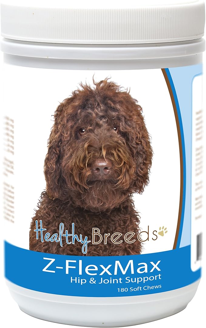 Healthy Breeds Labradoodle Z-Flex Max Dog Hip and Joint Support 180 Count