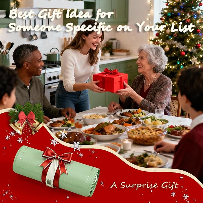 Warming Mat for Food, 24"x15" Food Warming Mat 6 Temperature & 6 Timer Settings Upgrade Graphene Fast Full Surface Heating-Versatile Food Warmer for Gatherings, Parties, Everyday Use-Slate Gray Green