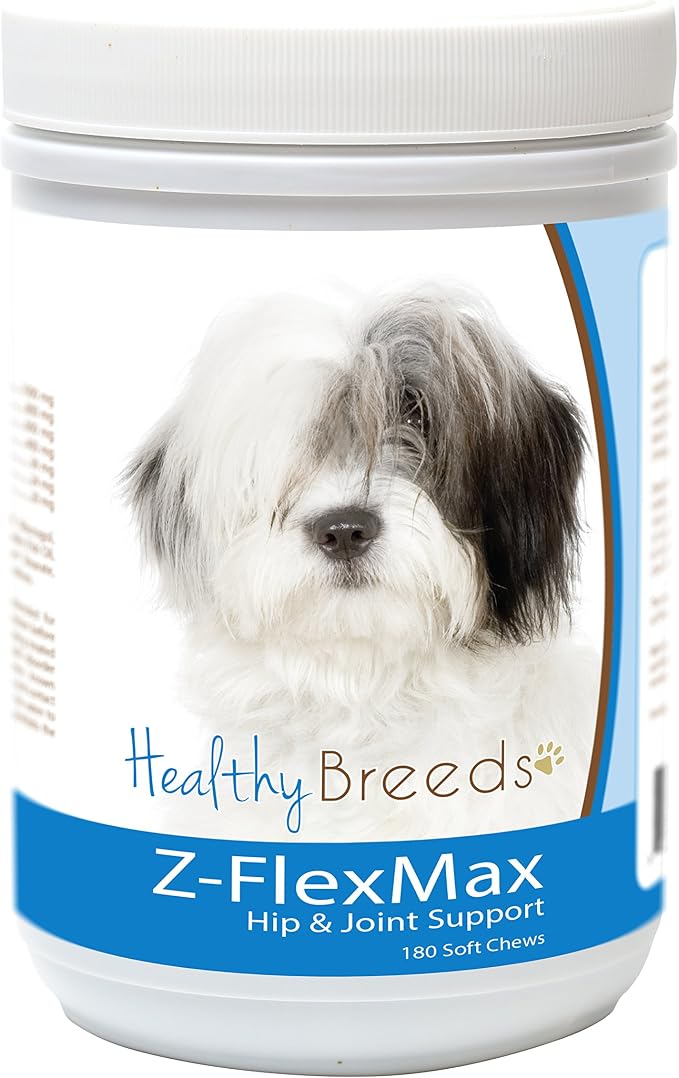 Healthy Breeds Old English Sheepdog Z-Flex Max Dog Hip and Joint Support 180 Count