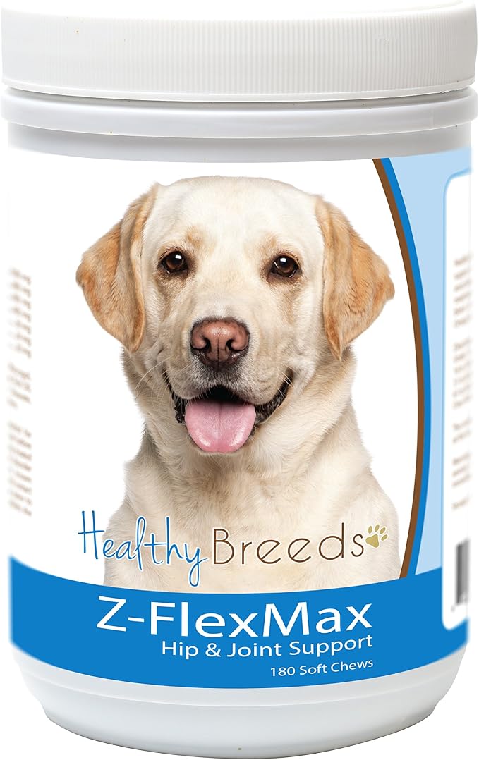 Healthy Breeds Labrador Retriever Z-Flex Max Dog Hip and Joint Support 180 Count