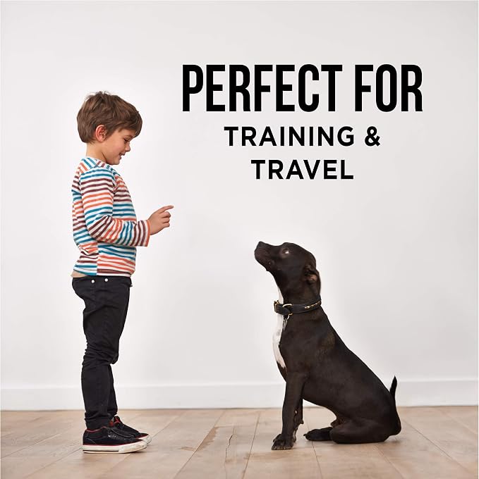 Natural Rapport Freeze Dried Chicken Liver Dog Treats - Single Ingredient, High Protein Training Treats for Small & Large Dogs (4 oz) (550+ Treats)