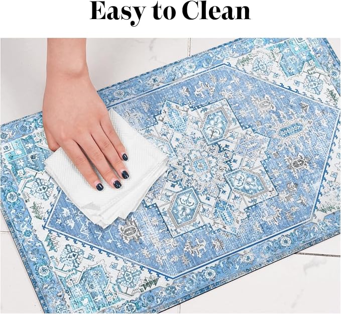 Dog Food Mats for Floors, Absorbent Dog Bowl Mat for Food and Water Dispenser Mat, Quick Dry Cat Food Mat Pet Supplies