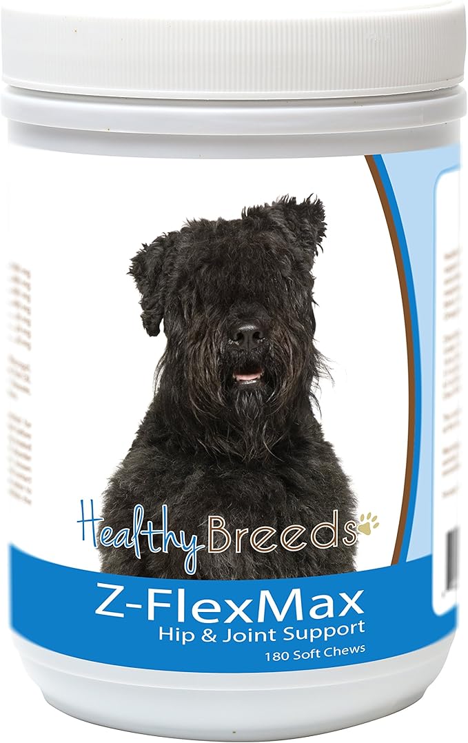 Healthy Breeds Bouvier des Flandres Z-Flex Max Dog Hip and Joint Support 180 Count