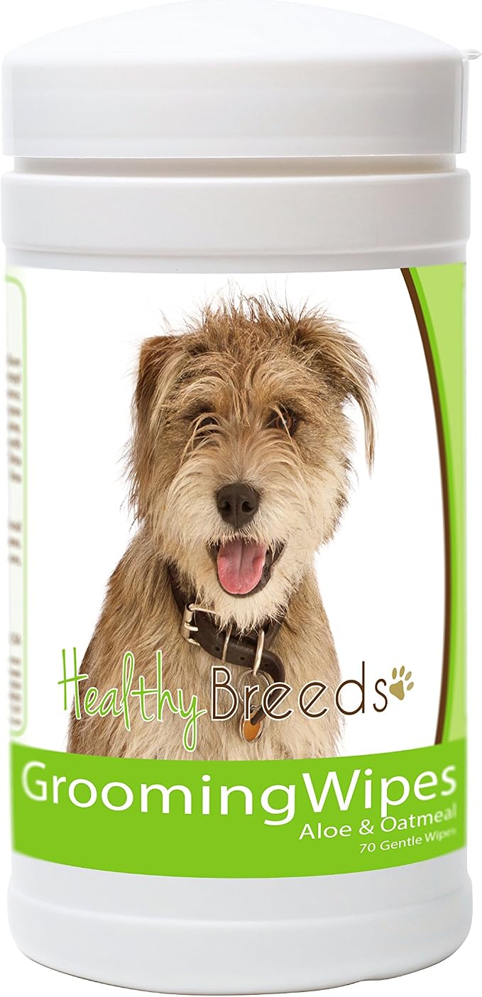 Healthy Breeds Mutt Grooming Wipes 70 Count