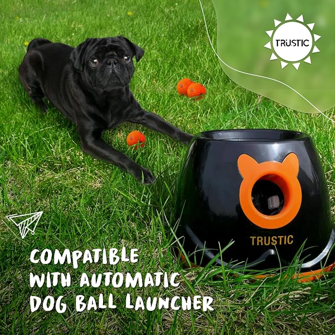 Balls 2 inch for Small and Medium Size Dogs - for Automatic Dog Ball Launcher, Playing Fetch, and Dog Toy (Balls Pack of 8)
