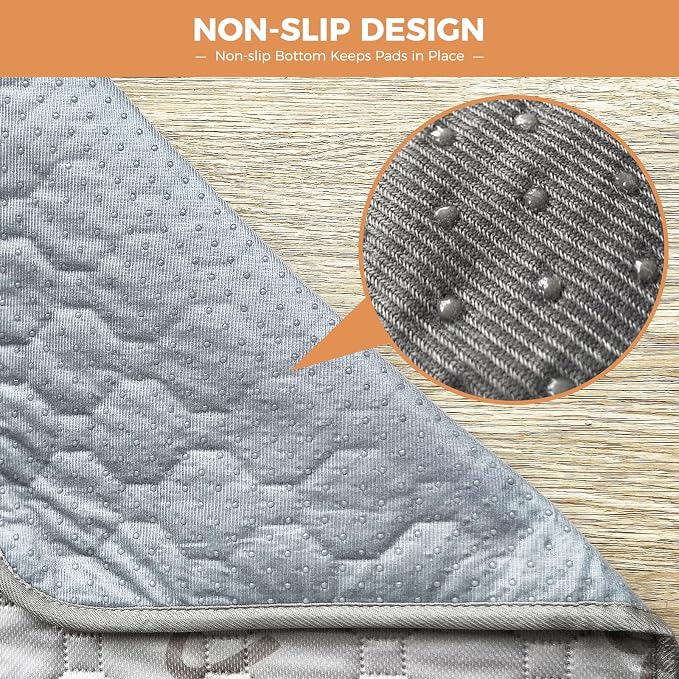 FXW Washable Pee Pads for Dogs, Puppy Pads with Super Absorbent, Specifically Designed for FXW Rollick/Homeplus 32/40/45inch 8 Panels Dog Playpen, 71" Square, Khaki, 1 Pack