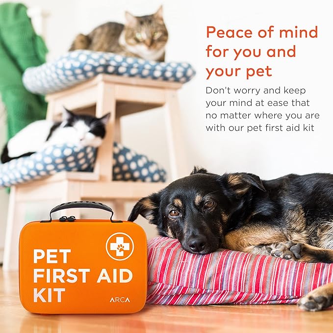 ARCA PET Dual First Aid Kit Bundle – Home, Travel, and Outdoor Emergency Essentials