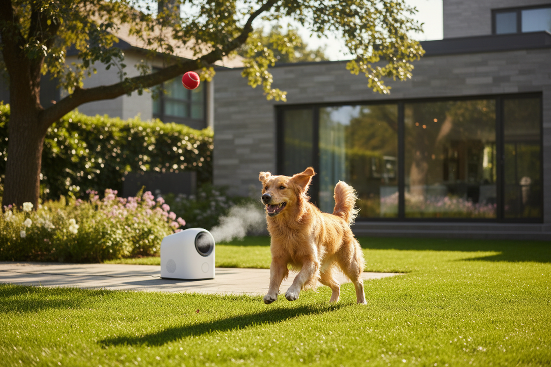 Automated Ball Launchers for Active Dogs