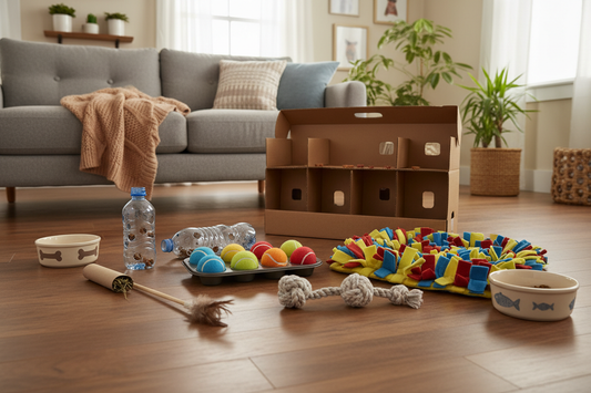 DIY Fun: Enrichment Games and Toys to Keep Your Pets Happy at Home