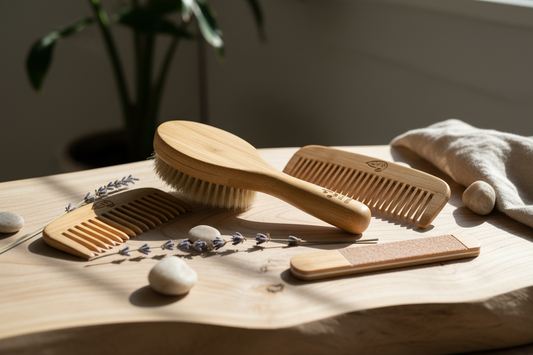Eco-Friendly Bamboo Pet Grooming Tools