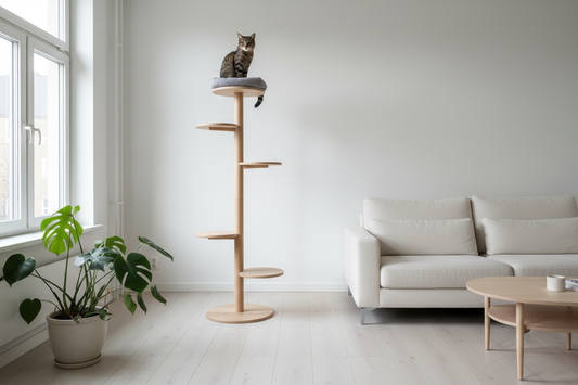 Minimalist Cat Trees for Small Apartments