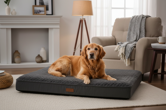Orthopedic Memory Foam Beds for Senior Pets