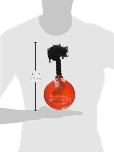 ZEUS LED Bomb Tug Ball, Small, Orange (Color May Vary)