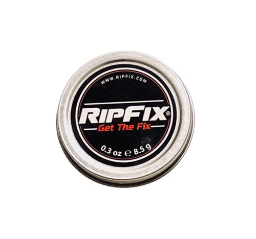 RipFix Hand Repair Balm for Dry Cracked Hands, Hand Salve for Gymnastics and Rock Climbers, Rip Fix Climbing Salve for Men and Women, Premium Gymnast Balm for Hardworking Hands, 3 Travel 0.3 oz Tins