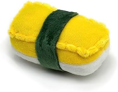 munchiecat Premium Organic Catnip Sushi Toy (1-pc) for Cats, Kittens - USA Made Durable Design for Pouncing, Batting and Play