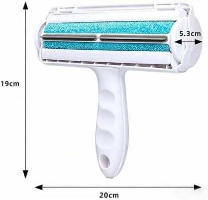 PawKit- All-in-one Dog Travel and Grooming Kit:- Deshedding Rake, Portable Water Bottle Feeder, Pet Hair Lint Roller, Collapsible Bowl, Poop Bag Dispenser, and a Travel Storage Bag. (Blue)