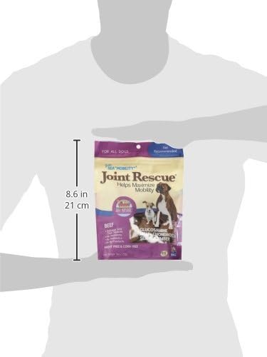 Ark Naturals Joint Rescue Dog Chew, Beef Flavor, Joint Supplement with Glucosamine & Chondroitin, 1 Pack