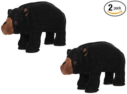 TUFFY® - 2 Pack Original : Bear Dog Toy : : Ultra Durable Plush Toy with Multiple Layers & Reinforced Seams, Washable and Floats, Original Construction