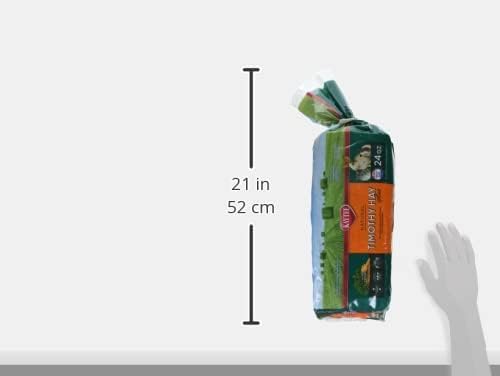 715363 6-Pack Timothy Hay Plus Carrot Food For Pets, 24-Ounce