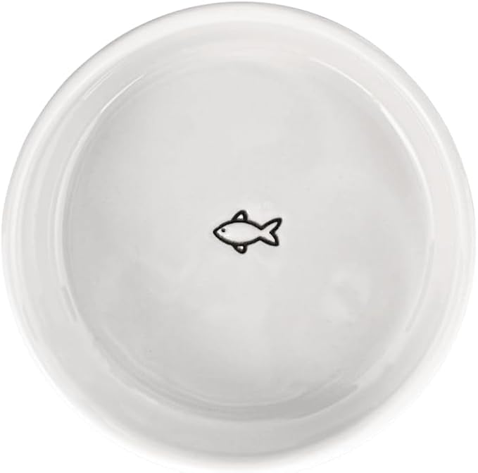 Harmony Good Kitty Ceramic Cat Bowl, 1 Cup