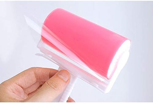 Reusable Lint Remover Washable Silicone Dust Wiper Cats Dog Pet Hair Cleaning Brush Tools Sticky Roller(Gray)
