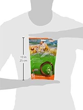 N-Bone Puppy Teething Ring Pumpkin Flavor (24 Count)