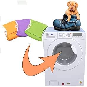 Male Dog Wraps Washable & Reusable by PETTING IS CARING – Belly Band Diapers for Male Dogs, Incontinence Relief – 3 Pack, Machine Washable (NEW, XL (25"-29" Waist))
