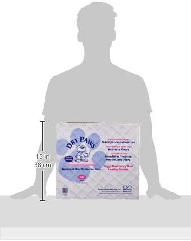 MidWest Homes for Pets Dry Paws Training and Floor Protection Pads, 30-Count, Pink, 23 5/8" x 17 3/4"