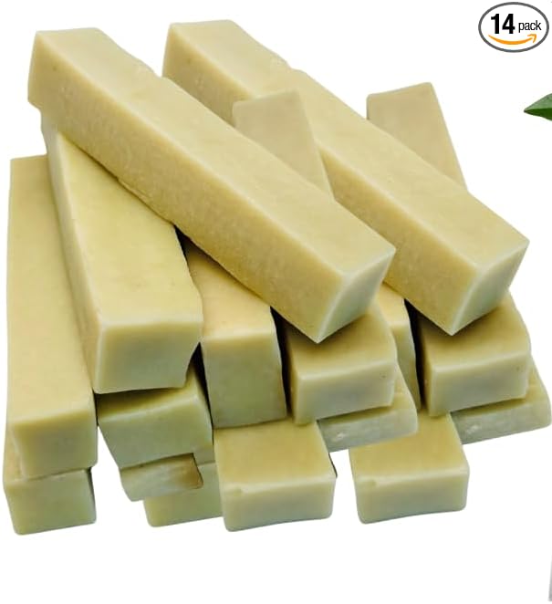 Natural Coconut Flavor Yak Cheese Dog Chews, Long-Lasting, Large, 3 Pound, 14 Pieces