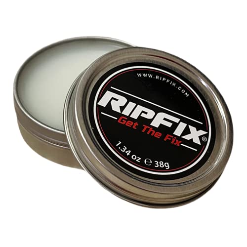 RipFix Hand Repair Balm for Dry Cracked Hands, Hand Salve for Gymnastics and Rock Climbers, Rip Fix Climbing Salve for Men and Women, Premium Gymnast Balm for Hardworking Hands, Classic 1.34 oz Tin