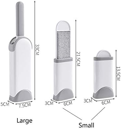 Lint Remover Clothes Roller Reusable Hair Cleaning Brush Static Dust Household Coat Pet Brushes(Small)