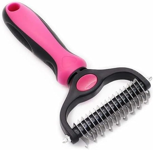 SWZEC acssart pet Grooming Brush Original - Pet Pro Grooming Tool (Pink,X1PCS)