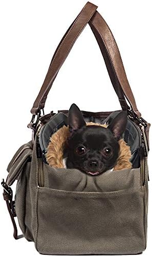 SHELL TOTE (ONLY for use with MISO PUP's Interchangeable BASE PET CARRIER, WEEKEND CANVAS GREEN)
